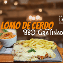 Foto de Lomo de cerdo BBQ gratinado