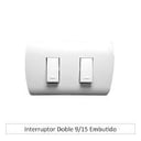 Foto de INTERRUPTOR DOBLE 9/15 EMBUTIDO