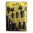 Foto de JUEGO DESTORNILLADORES 10 PCS STANLEY M/NEGRO