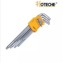 Foto de JUEGO LLAVE TORX 9PCS HOTECHE (PERFORADA)