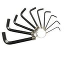 Foto de JUEGO LLAVES ALLEN 10 PCS CON ARGOLLA PRETUL