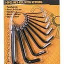Foto de JUEGO LLAVES ALLEN 10PCS CON ARGOLLA HOTECHE