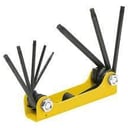 Foto de JUEGO LLAVES TORX 8 PCS CON ESTUCHE METALICO (TIPO NAVAJA) UYUSTOOLS