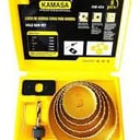 Foto de JUEGO SIERRA COPA MADERA 8 PCS KAMASA (ESTUCHE AMARILLO)