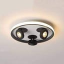 Foto de LAMPARA LED GIRATORIA EMBUTIDA TECHO 12W