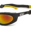 Foto de LENTES DE SEGURIDAD MAKAWA (NEGRO/NARANJO)