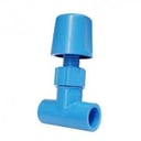 Foto de LLAVE DE PASO PVC 20MM HOFFENS (AZUL)