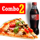 Foto de Combo 2: Dos (2) Porciones de Pizzas Medianas + Gaseosa 400 ml
