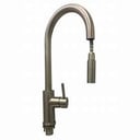 Foto de MONOMANDO LAVAPLATOS VERTICAL INOX FLEXIBLE EXTRAIBLE TAUMM