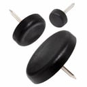 Foto de REGATON PATA SILLA CLAVO TAPA NEGRO