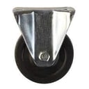 Foto de RUEDA GOMA BASE METALICA 1 1/2 PULG