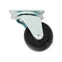 Foto de RUEDA GOMA BASE METALICA 1 PULG