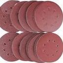 Foto de SET LIJA REDONDA VELCRO 12 PCS CROWNMAN