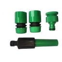 Foto de SET PITON ACOPLES MANGUERA JARDIN 4 PCS