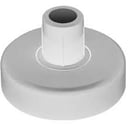 Foto de SOPORTE BARRA CLOSET CAFE Y BLANCO PVC (REDONDO)