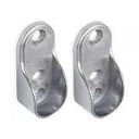 Foto de SOPORTE BARRA CLOSET FLANGE METALICO PAR