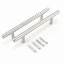 Foto de TIRADOR MANILLA BARRA INOX 96MM