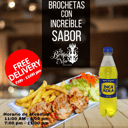 Foto de Brochetas de pollo