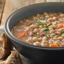 Foto de guisos de frijoles tiernos