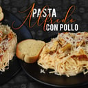 Foto de ESPAGUETTI ALFREDO CON POLLO