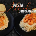 Foto de ESPAGUETTI ALFREDO CON CAMARONES