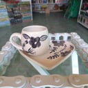 Foto de Taza con flores