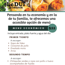 Foto de Menu Económico 