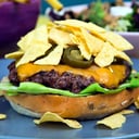 Foto de hamburguesa mexicana