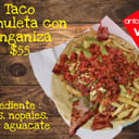 Foto de Taco de Chuleta con longaniza 