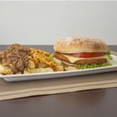 Foto de Apanada con papas mixtas.