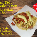 Foto de Mini Taco de Chuleta con longaniza 