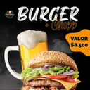 Foto de SCHOP + HAMBURGUESA CLASICA