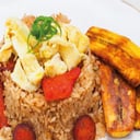 Foto de Chaufa con cecina y chorizo