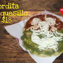 Foto de Gordita con quesillo 