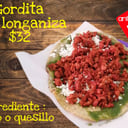 Foto de Gordita con longaniza 