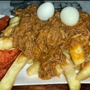 Foto de Salchipapa con carne