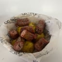 Foto de Porcion de longaniza y papa