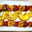 Foto de Brochetas de camarones 