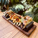 Foto de Surf & Turf Tacos with Fries