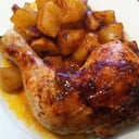 Foto de 1/4 Pollo al Horno con Papas