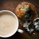 Foto de Cafe con leche + Muffin 
