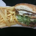 Foto de Doble carne XL con Papas Fritas
