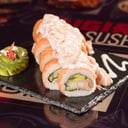 Foto de sake eby roll nigiri