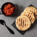 Foto de Arepa con Hogado y Queso