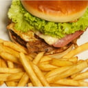 Foto de Sandwich de Hamburguesa Completo