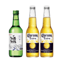Foto de SOJU + 2 CERVEZAS CORONA 340ML