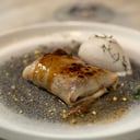 Foto de Panqueque de Dulce de Leche con Helado de Banana / Dulce de Leche crepe with Banana Ice Cream