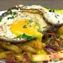 Foto de Papas Panceta y Huevo