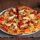 Foto de Pizza Pollo y champiñones 6 porciones