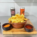 Foto de Papas con salsa picante